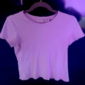 Light purple shirt and the brand is Covington size medium (10-12)
